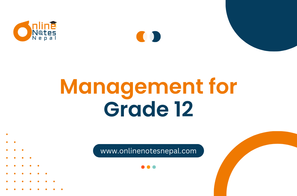 Management for Grade 12